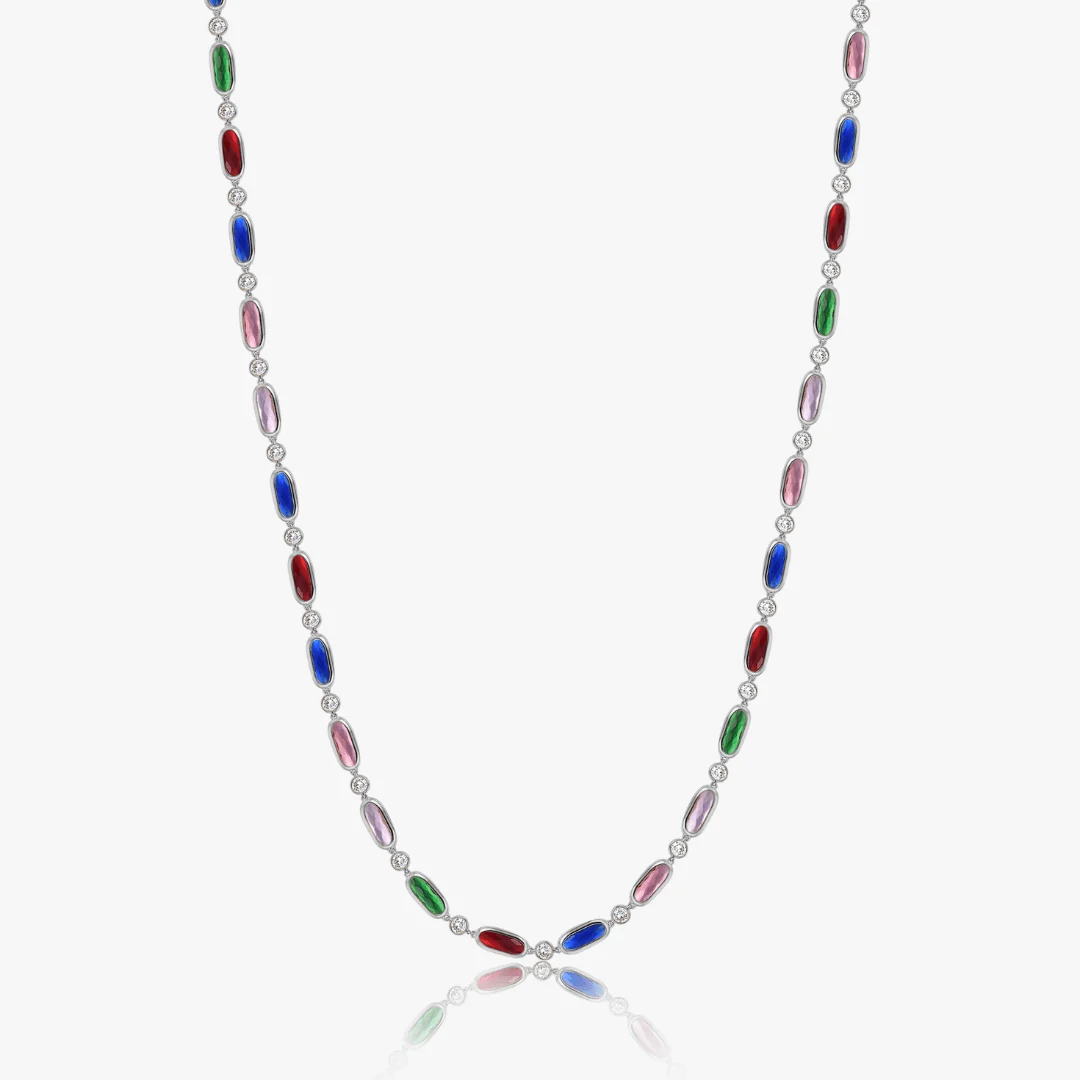 Colorful Beaded Necklace - Image 7