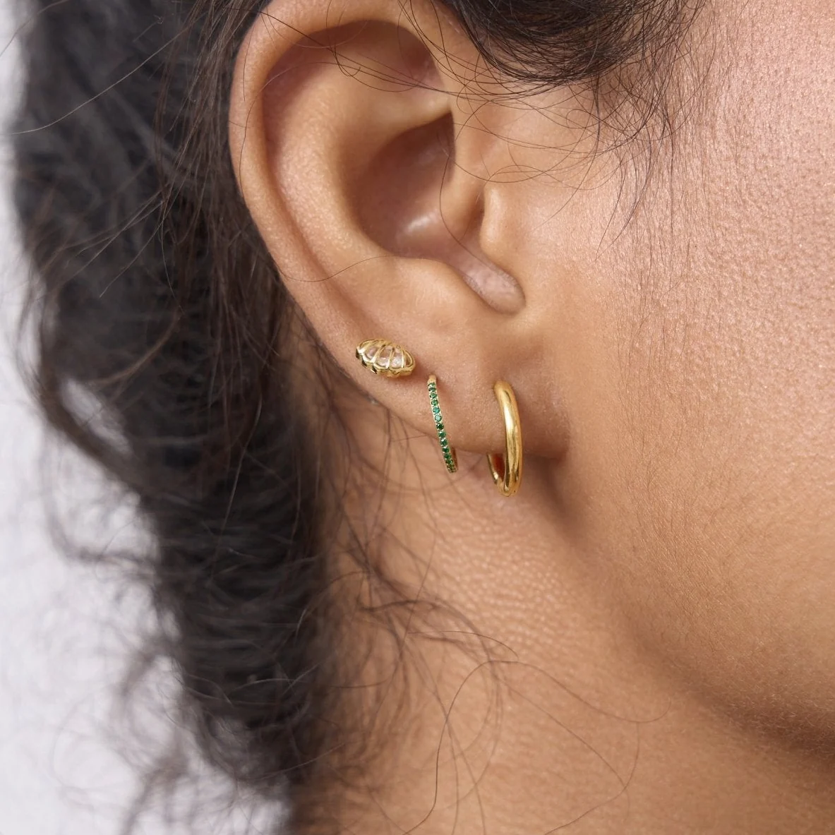 Crystal Shell Studs - Image 2