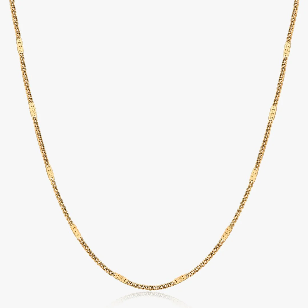 Hammered Chain Necklace - Image 5