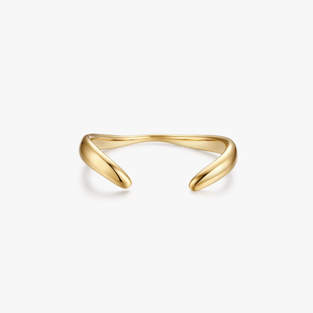 Kayla Adjustable Claw Cuff Bangle - Image 4