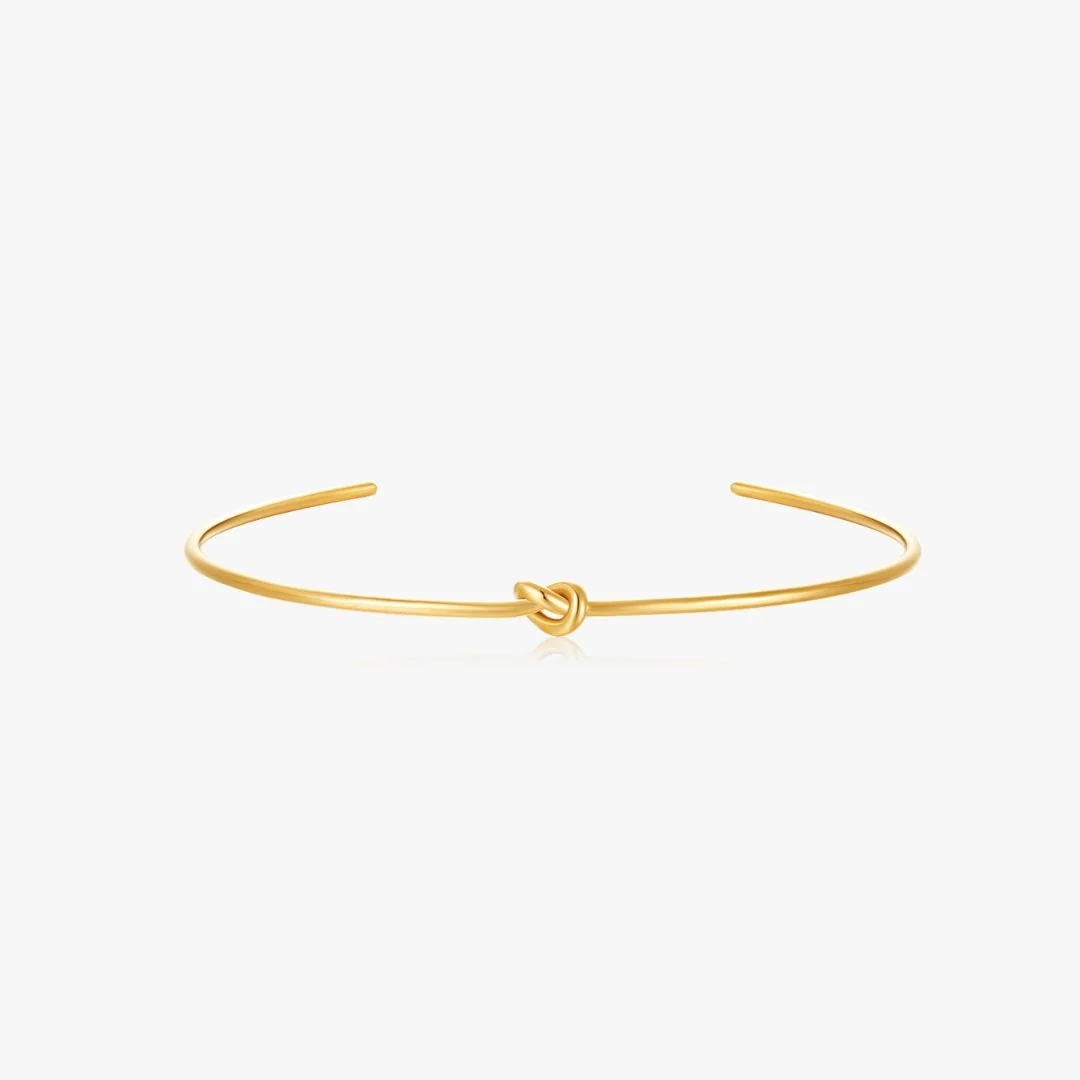 Knot Cuff Bracelet (Greek Inspired Collection) - Image 3