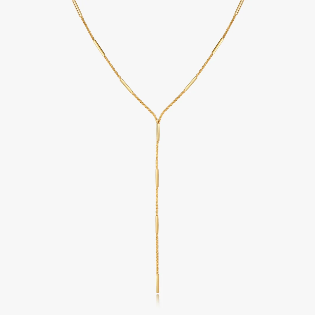 Maia Lariat Chain Necklace - Image 4