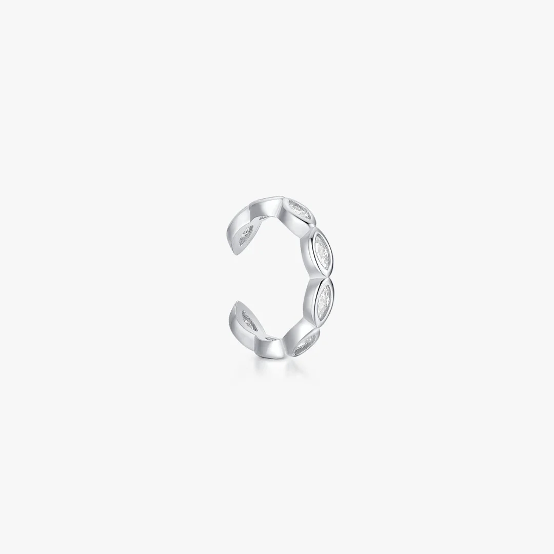 Marquise Gem Cuff - Image 4