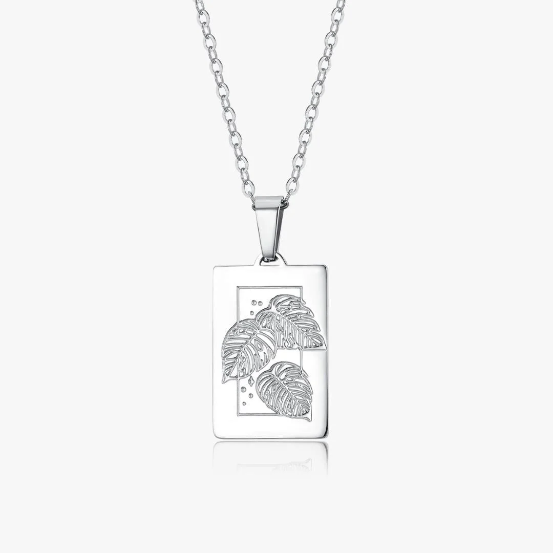 Monstera Necklace (Nature’s Divinity Collection) - Image 9
