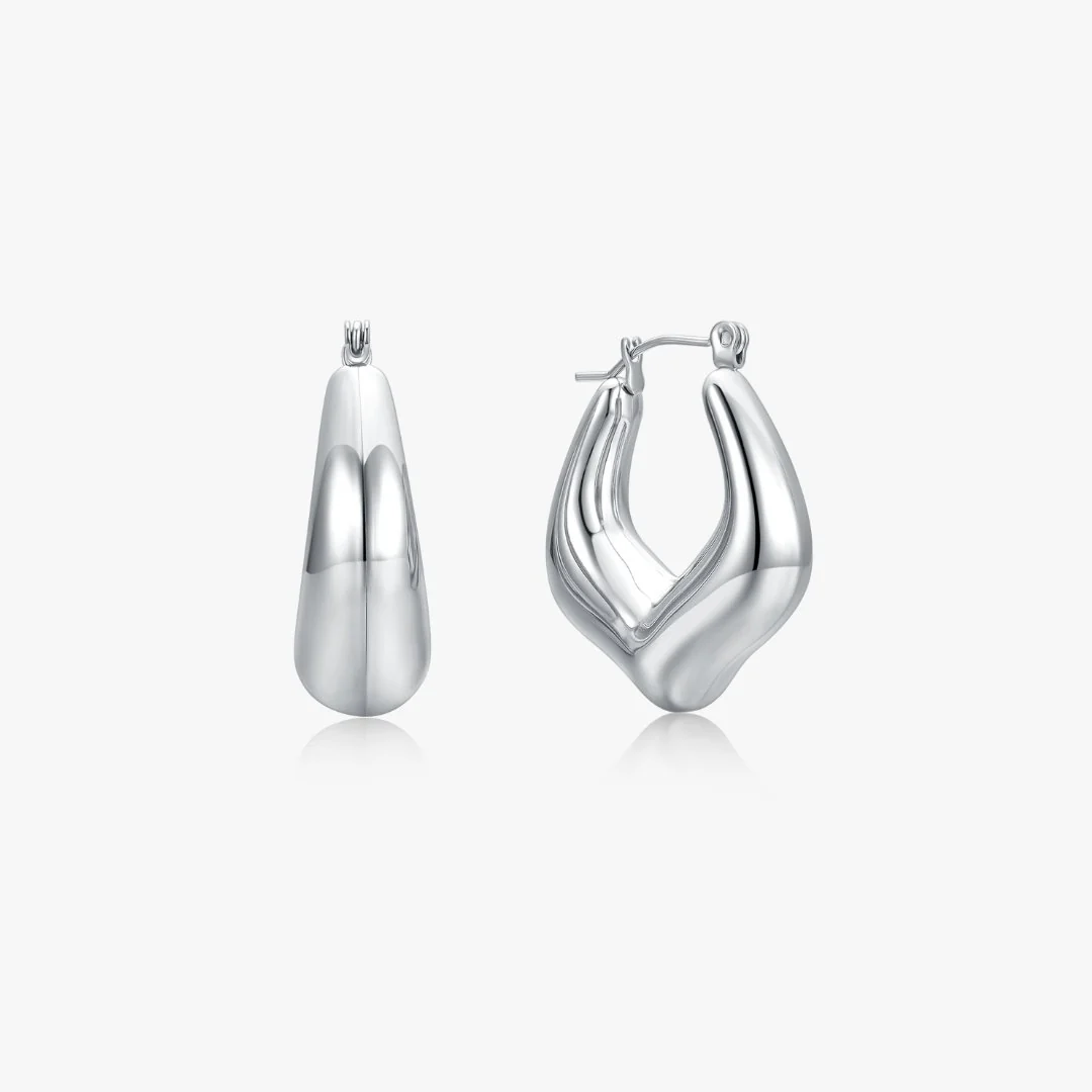 Phoebe Hoop Earrings (Greek Inspired Collection) - Image 6