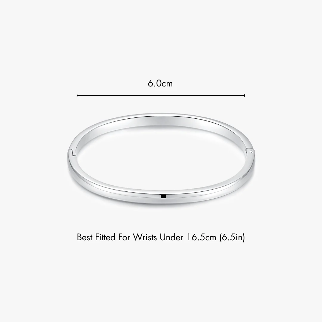 Simple Stacker Cuff Bangle Bracelet - Image 11