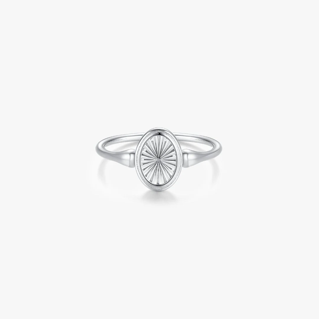 Sunburst Signet Ring (Greek Inspired Collection) - Image 8