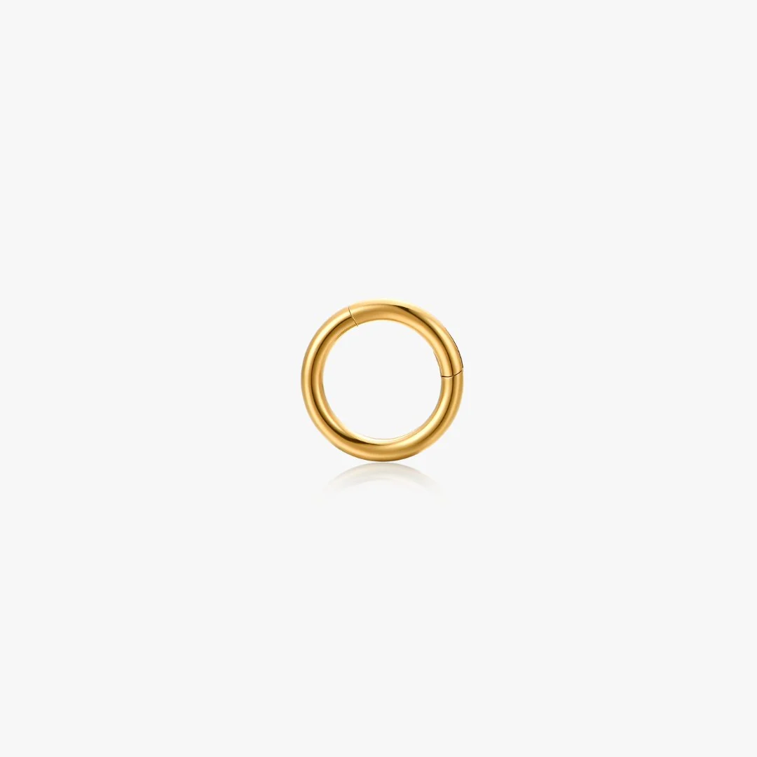 Titanium Clicker Hoops (Single) - Image 6